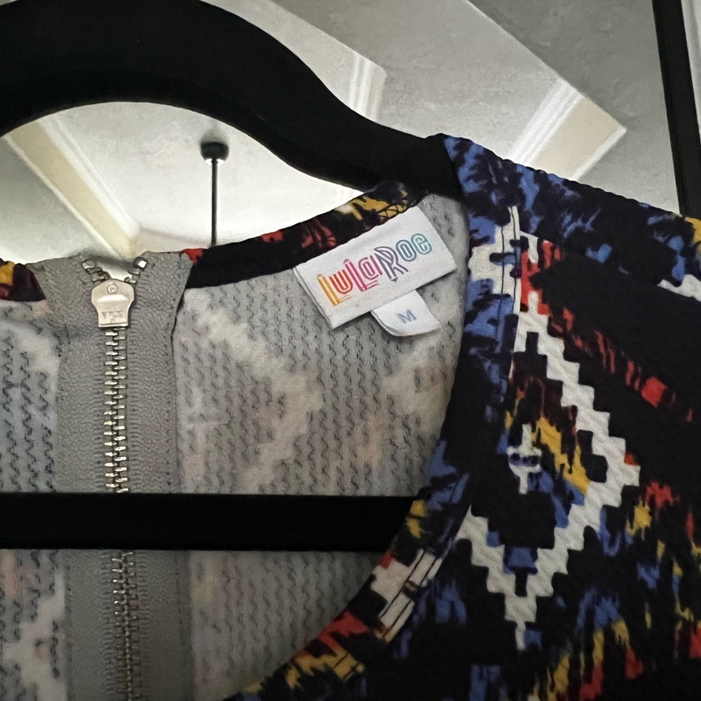 LuLaRoe Colorful Geometric Dress